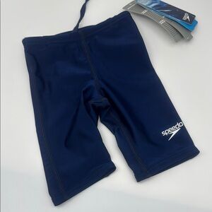 NWT Speedo Dark Blue Swim Jammers